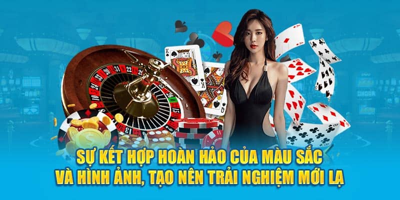 Sự kết hợp hoàn hảo của màu sắc và hình ảnh, tạo nên trải nghiệm mới lạ