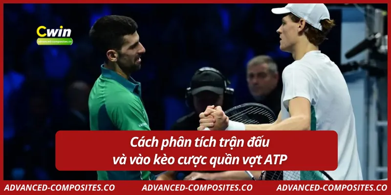 Cách phân tích trận đấu và vào kèo cược quần vợt ATP