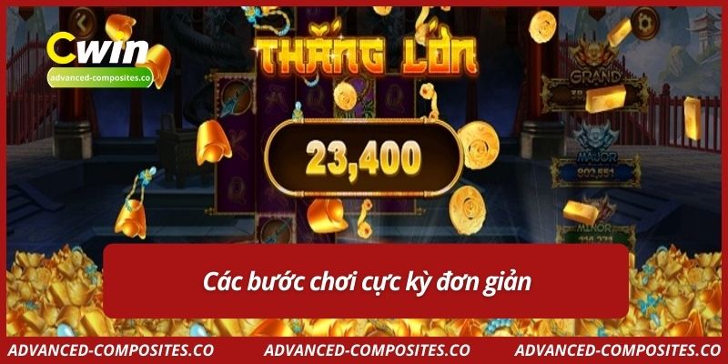 Các bước chơi cực kỳ đơn giản